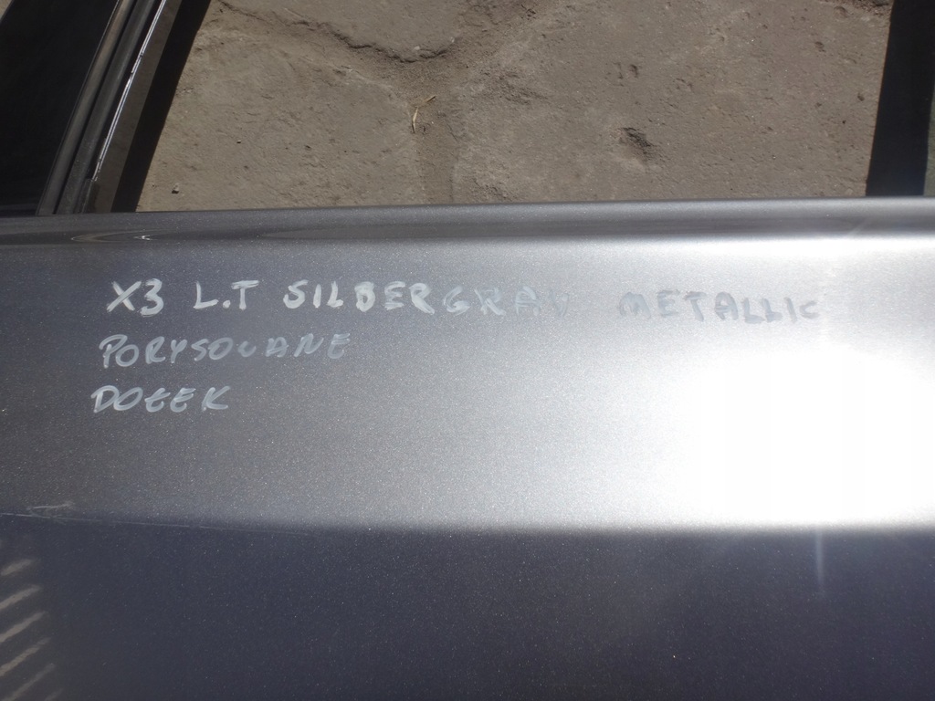 фото №5, Двері ліва лівий задня задні bmw x3 e83 silbergrau