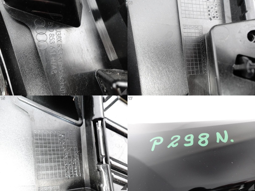 фото №12, Audi rs3 8y0 20- бампер рамка каркас решітка радіатора решітка радіатора перед 8y0853651h