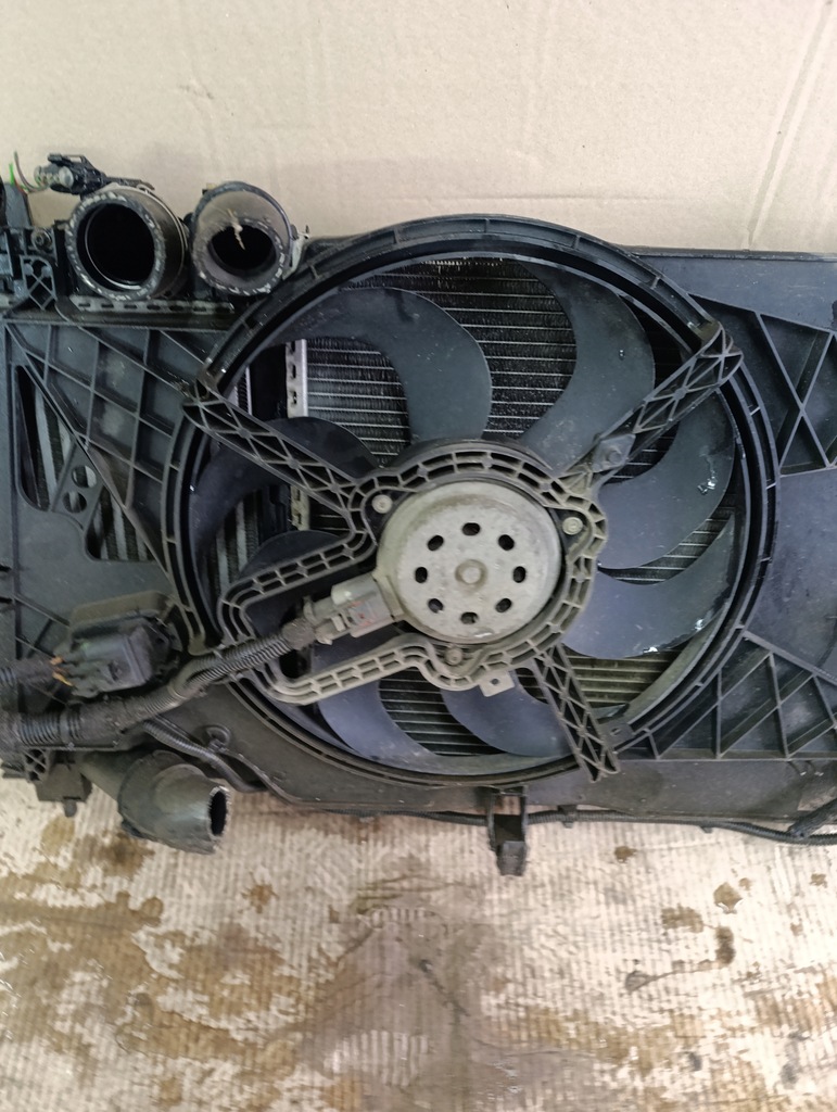 фото №9, Opel meriva b ii радиатор вентилятор 13337686