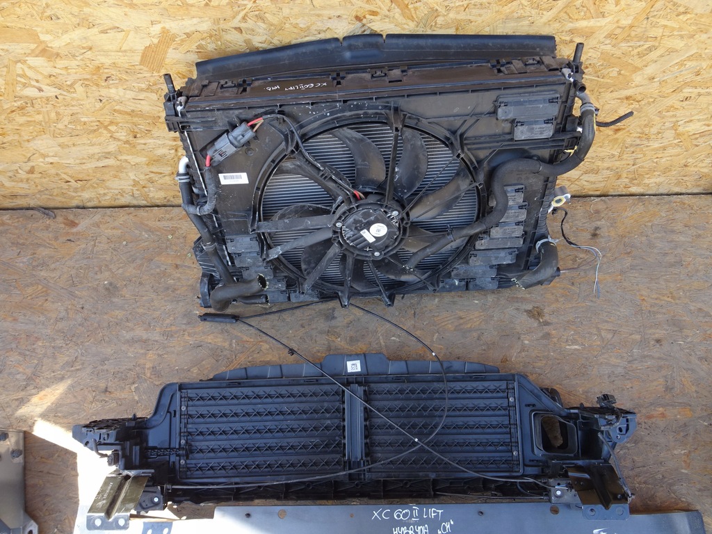 фото №6, Volvo xc60 ii pas радиатор радиатор усилитель гибрид hybrid