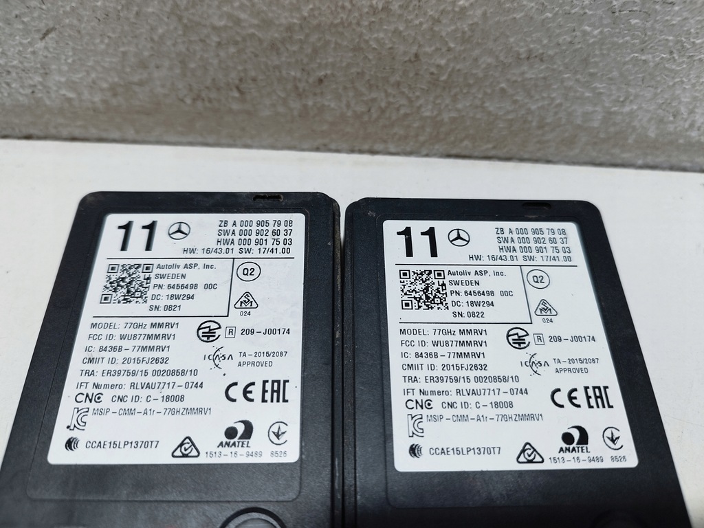 фото №3, Mercedes радар датчик disctronic ассистент поперечина движения a0009057908