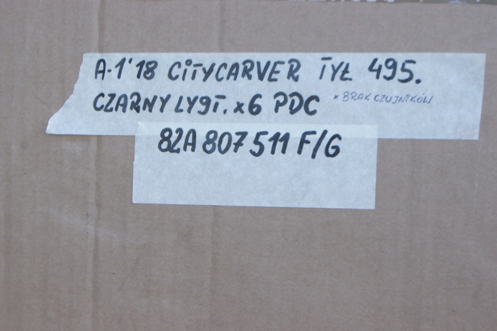 Audi оригінальний номер 82a807511f бампер citycarver Оригінал