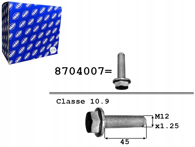 фото №1, Болт кріплення колеса вала колінчастого opel movano a renault 19 i 19 ii