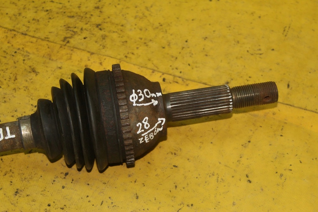 фото №8, Приводной вал правый перед transit mk6 2.0 tddi