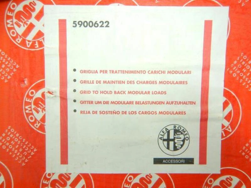 фото №2, Решётка багажника alfa romeo 5900622
