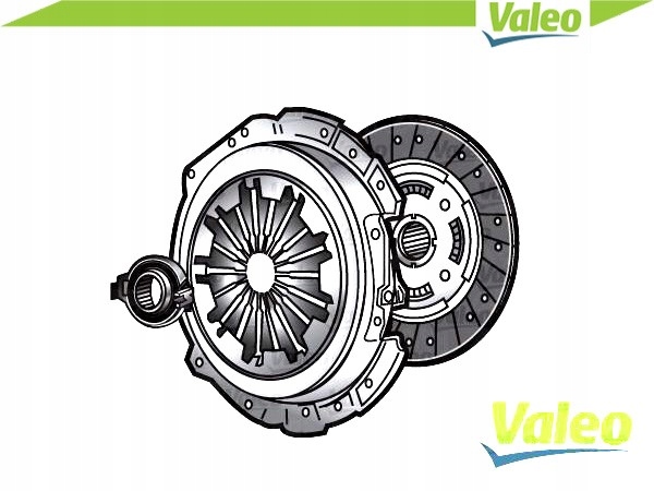 фото №4, Набір зчеплення vw golf vent valeo