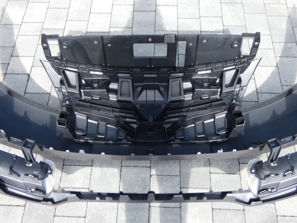 фото №14, Бампер решітка радіатора ґрати renault scenic iii lift