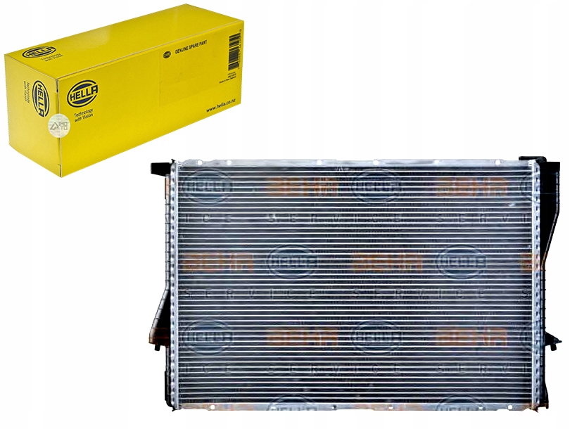 Купити Радіатор двигуна hella bwa2300 2108906 25794 r838