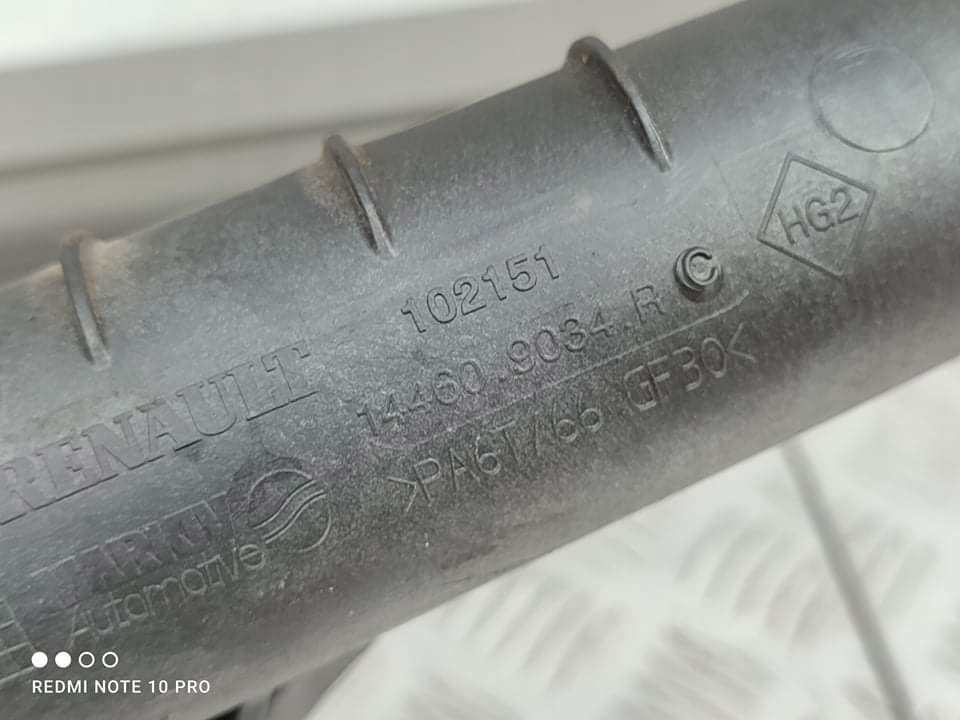 фото №3, Renault clio iv труба интеркулер 1.5 dci