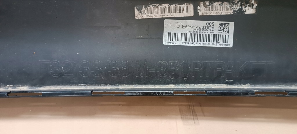 фото №14, Бампер задня задній bmw 4 f32 f33 f36 m-pakiet