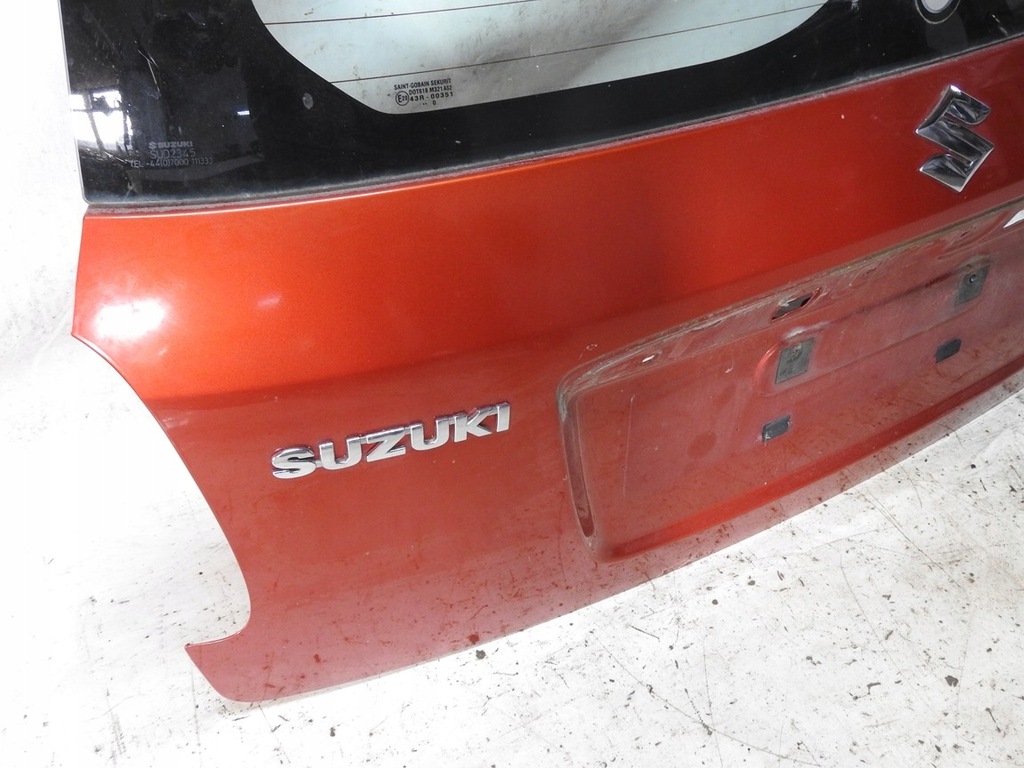 фото №6, Suzuki sx4 sx-4 06-13 lift zfs кришка багажника багажника з скло задня задня