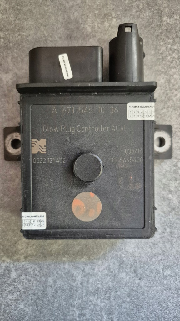 Купити Блок керування свічка розжарювання реле модуль ssangyoung rodius ii turismo 2.0b