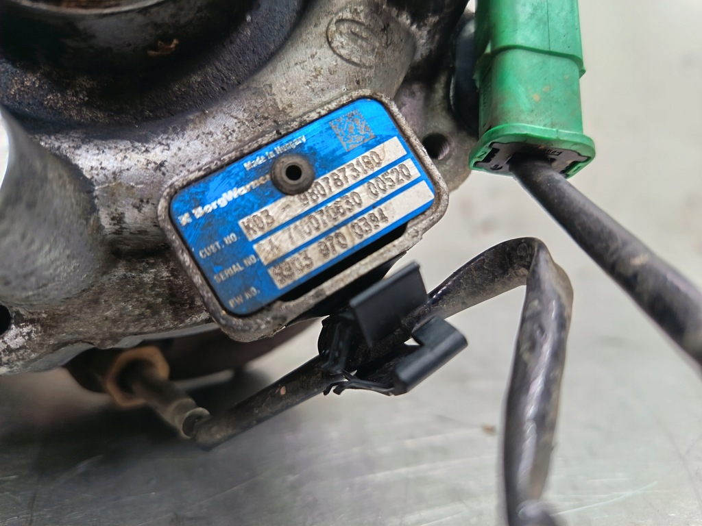 фото №13, Турбонагнетатель 9807873180 ford mondeo mk5