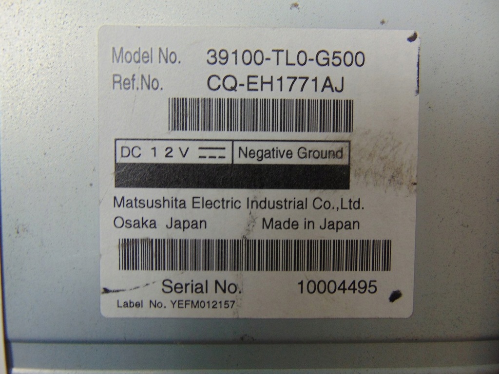 фото №13, Чейнджер cd honda accord viii 39100-tl0-g500