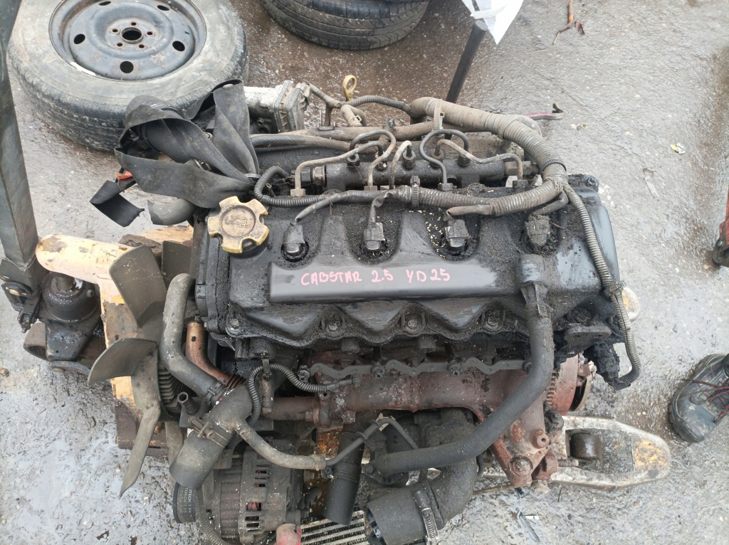 фото №1, Nissan cabstar 06-12 двигатель 2.5 дизель yd25 130km euro 4