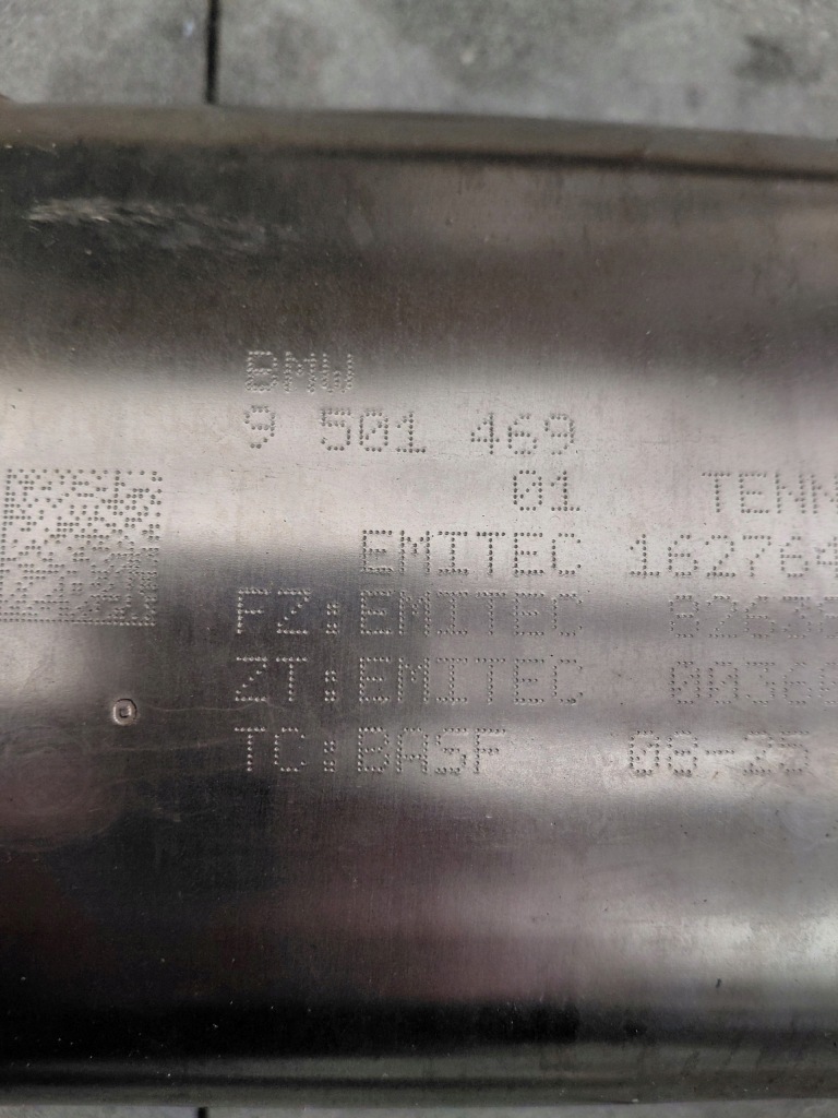 фото №8, Bmw m3 g80 g81 m4 g82 g83 гасник вихлоп sport 8096118 9503715 9503712 новий