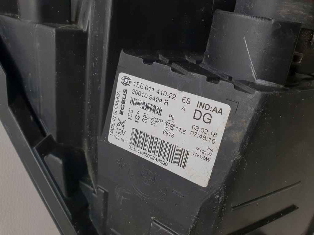 фото №9, Renault trafic iii 14-17 лампа правий перед