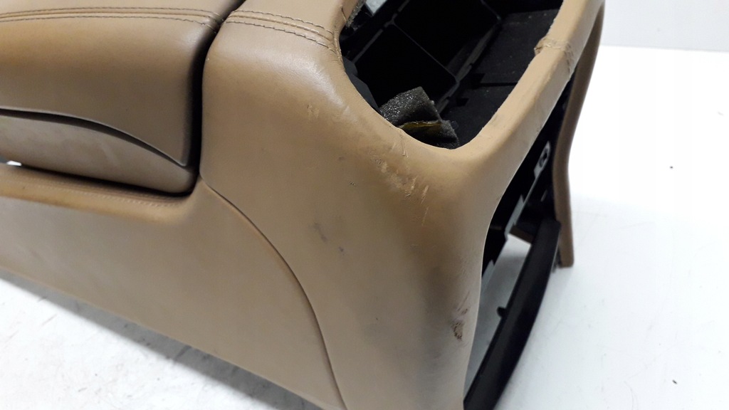 фото №8, Porsche cayenne 7l туннель средний кожа коричневый