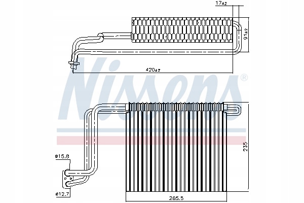 фото №8, Испаритель кондиционера nissens 92248 pl dystrybucja