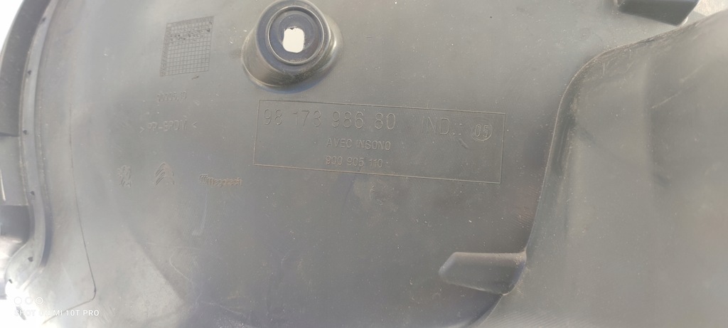 фото №4, Підкрилок citroen berlingo iv peugeot rifter partner opel combo e