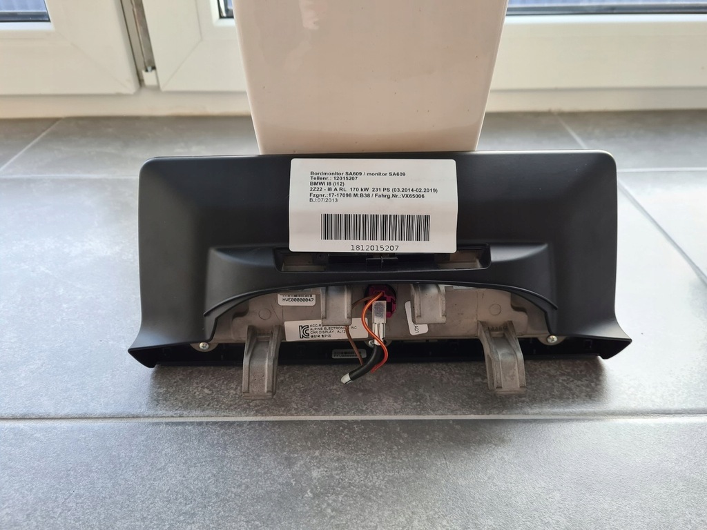 фото №8, Bmw i8 монитор navi idrive комплект 9324136 6844132 9866964