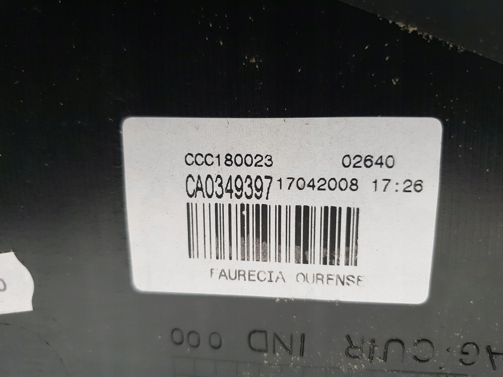 фото №8, Citroen c4 picasso панель приладів консоль air bag подушки безпеки