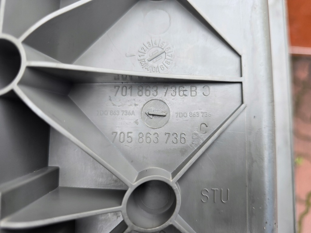 фото №8, Підніжка правий перед vw t4 lift multivan caravelle 701863736b 705863736e