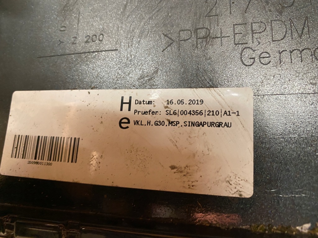 фото №13, Bmw 5 g30 sedan m набір бампер задня задня задній