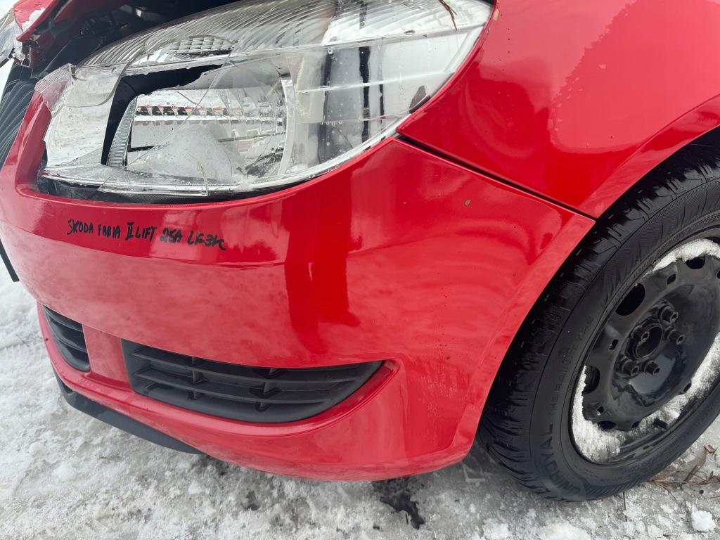 фото №12, Skoda fabia ii lift бампер перед передний lf3k