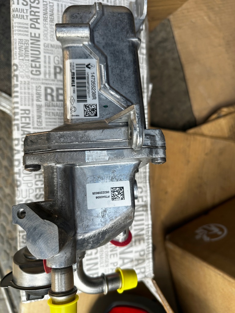 фото №4, Радіатор вихлопних газів egr r master iii 2.3dci