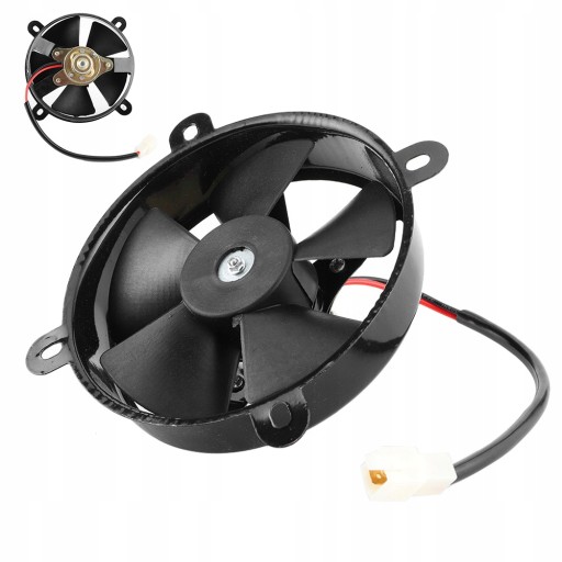 фото №9, Вентилятор радиатора 12v do atv quad buggy