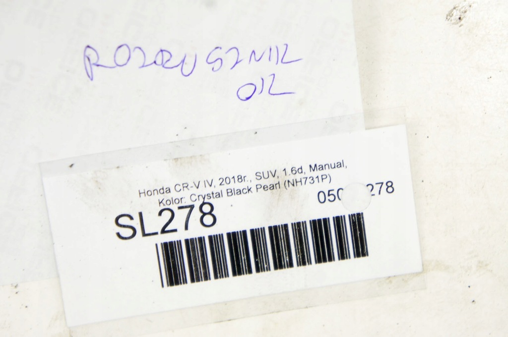 фото №8, Sl278 honda cr-v iv 1.6d стартер 438000-1720