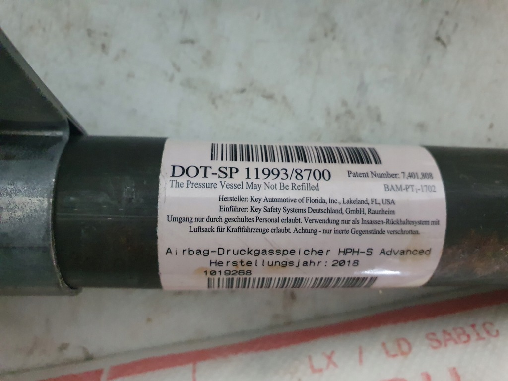 фото №8, Dodge charger lift 2015- шторка безпеки подушка безпеки ліва 68222743af