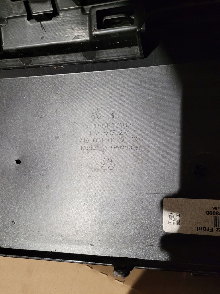 фото №11, Vw id4 id 4 id.4 20r- бампер передний led drl