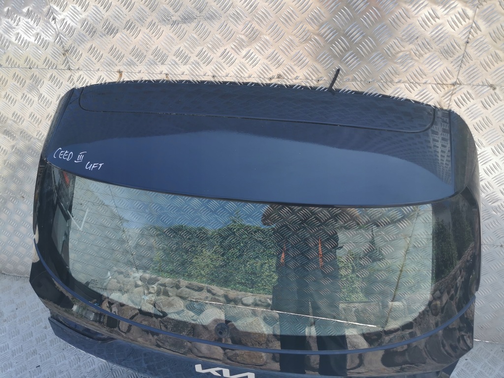 фото №5, Задня кришка багажника задня з скло ceed iii lift 1k czarna