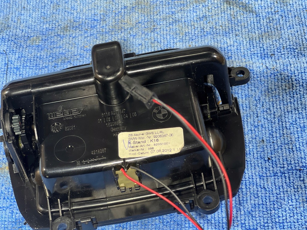 фото №7, Попільничка bmw 5 f10 9206347 3.0l бензиновий 225kw 2013