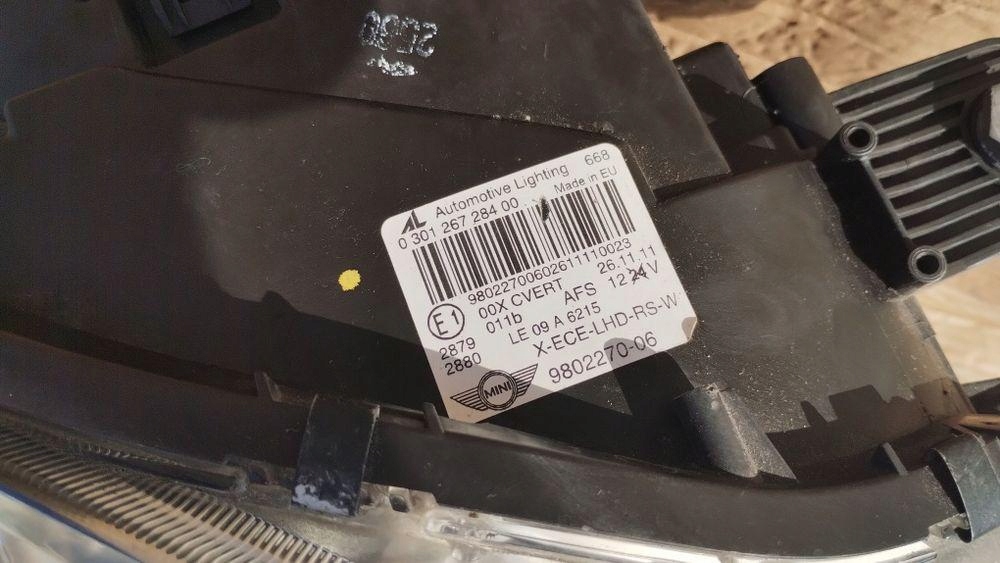 Фара правая mini cooper countryman paceman r60 r61 bi ксенон поворотный Киев