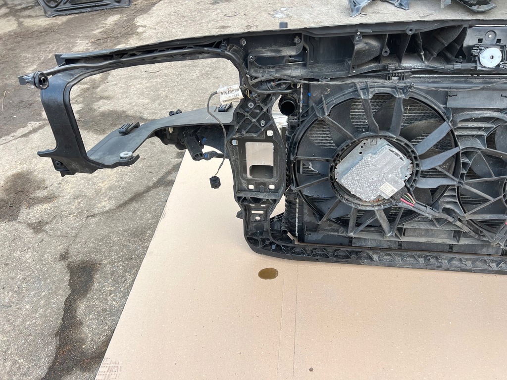 фото №9, Audi a8 d4 3.0 tfsi повний підсилювач передній радіатор pas вентилятор