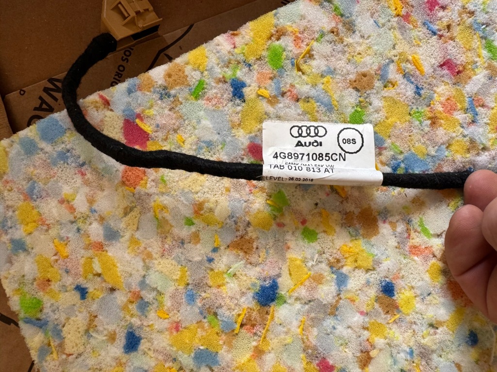 Audi a7 c7 s line lift бампер задняя 4 pdc электропроводка диффузор ls9r 4g8807511 Доставка