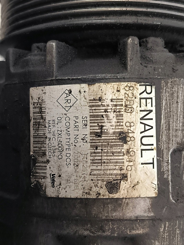 фото №4, Компресор кондиціонера 8200848916 renault master iii
