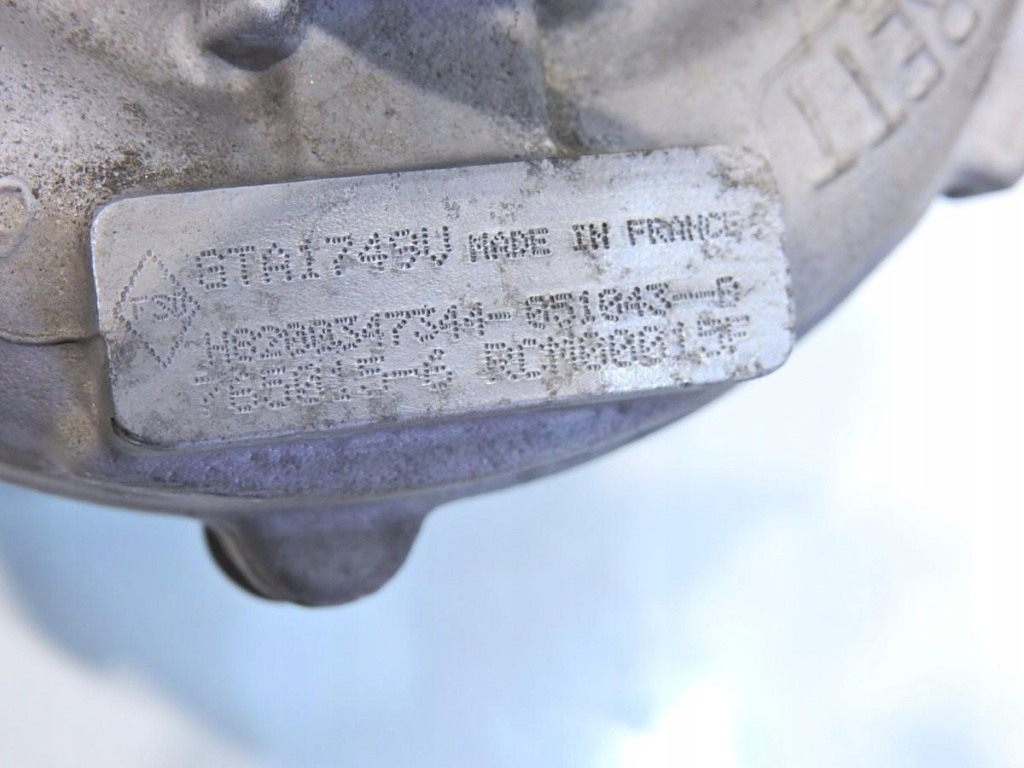 фото №6, Турбонагнетатель турбина renault laguna iii 2.0 dci h8200347344 765015-6