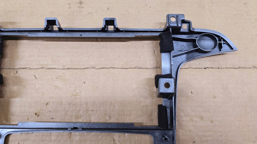 фото №15, Ford s-max mk1 galaxy mk3 2006 - 2015 rok рамка радіо консолі срібляста 2006r