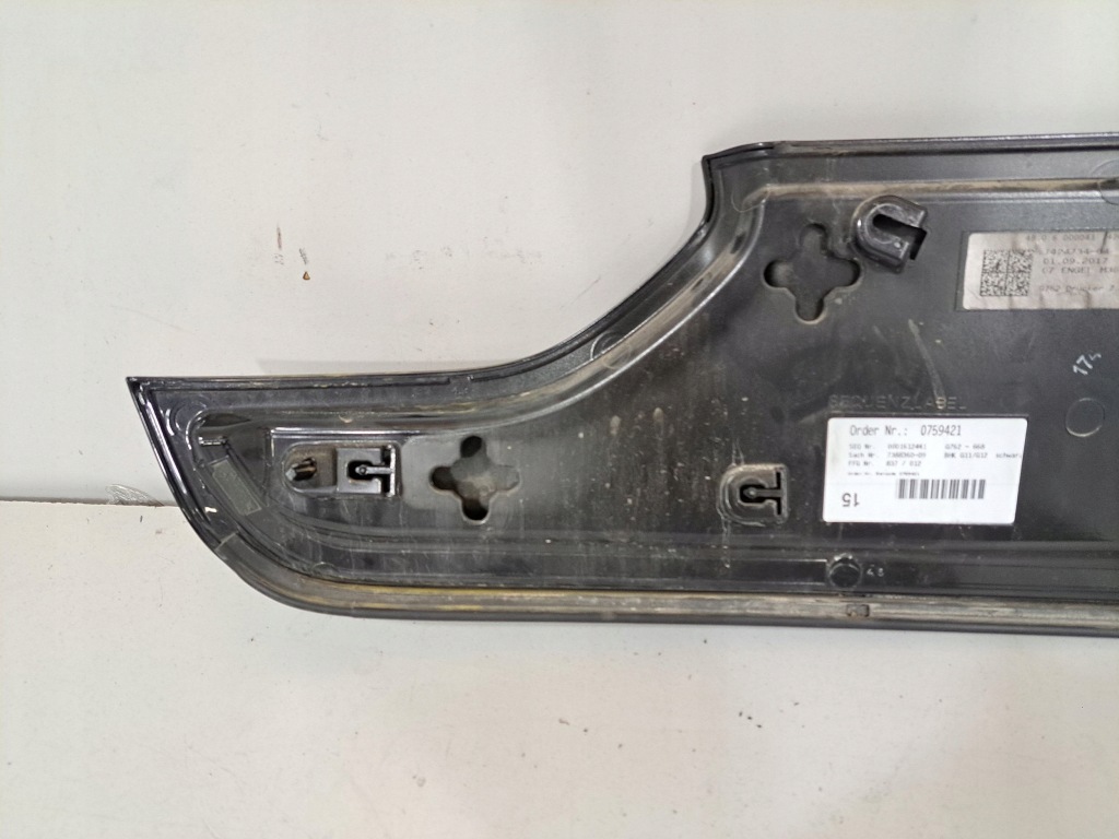 фото №10, Bmw 7 g11 g12 2017 задня кришка багажника багажника