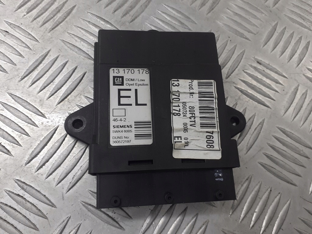 фото №1, Модуль дверь левый перед opel vectra c 13170178el