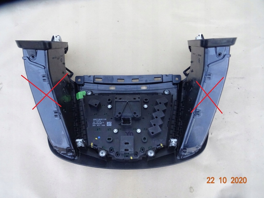 фото №2, Панель радио радио ford c-max mk2 am5t18k811ce