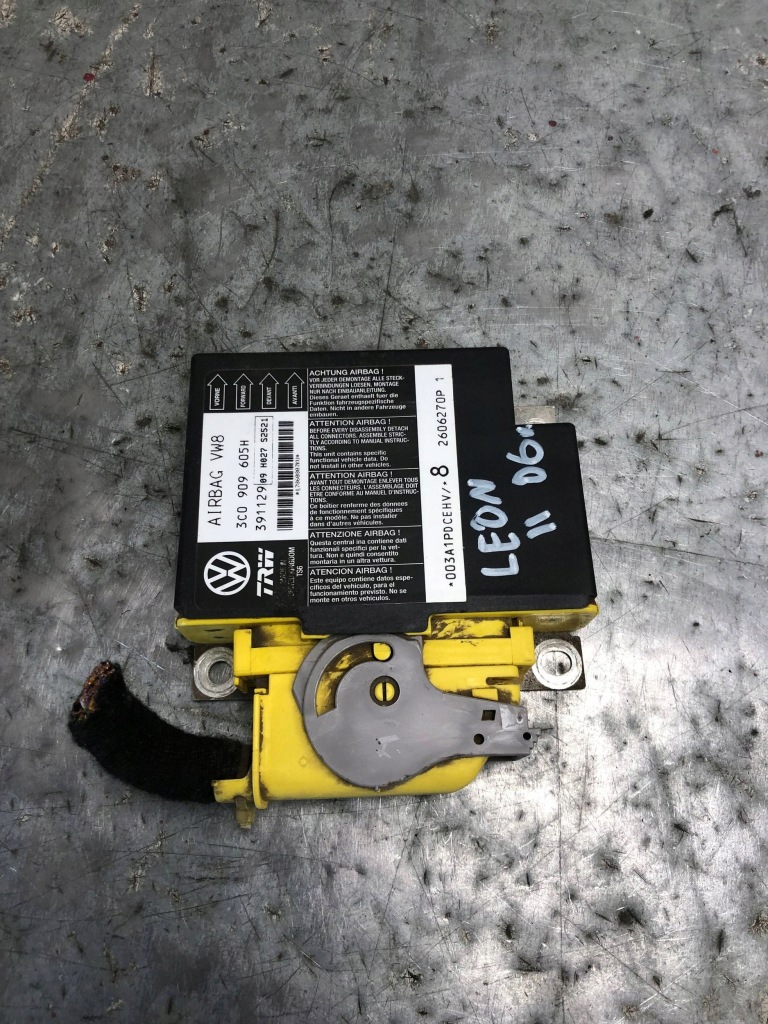 фото №1, Модуль датчик подушка безопасности seat leon ii 3c0909605h