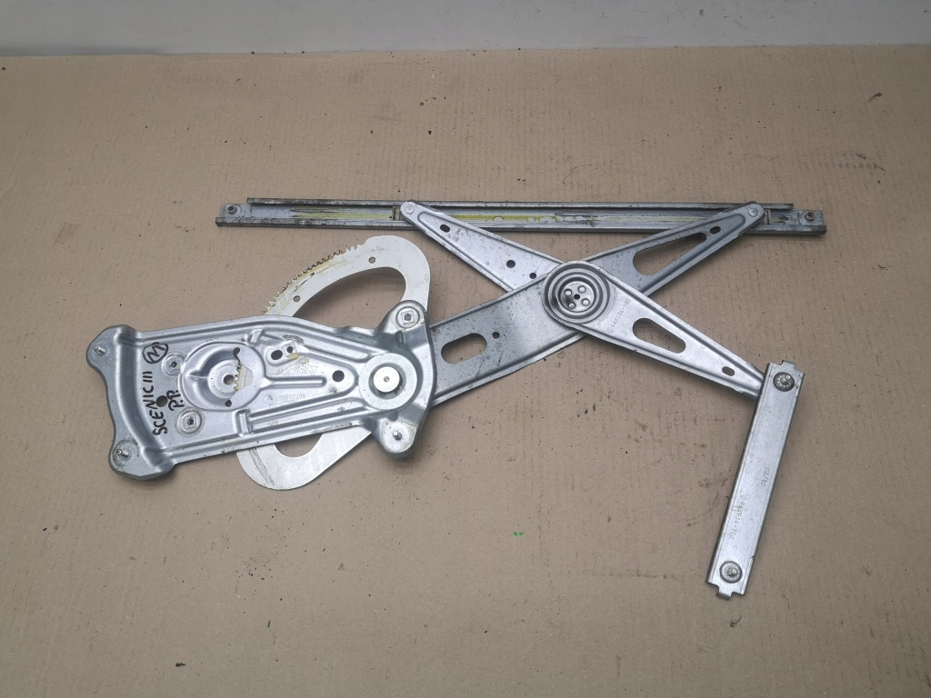 фото №1, Механізм підйомник скло renault scenic iii правий перед 807200007r