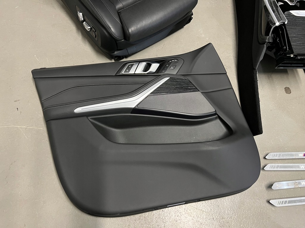 фото №6, Bmw x7 g07 сидіння сидіння заднє сидіння тунель середина обшивки interior 3 ряди schwarz