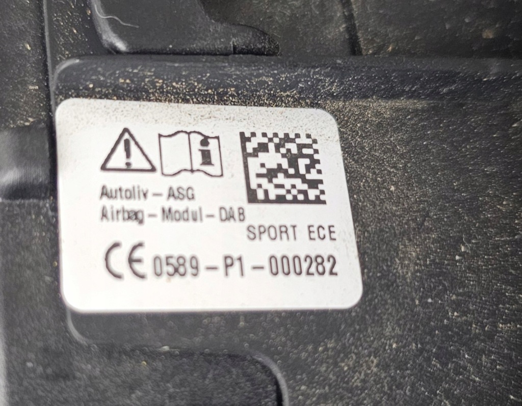 Mini cooper f54 f55 f56 f57 оригинальная подушка воздушная подушка безопасности водителя с Разборки