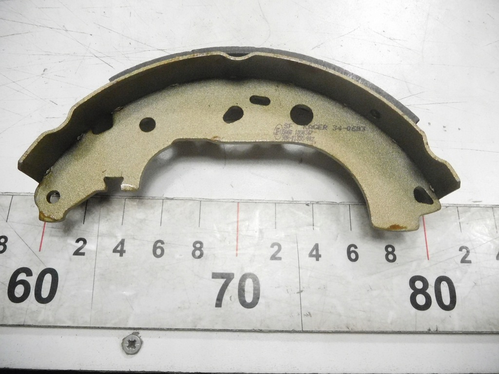 фото №9, Гальмівні колодки гальмівні задня fiat idea kager 34-0683